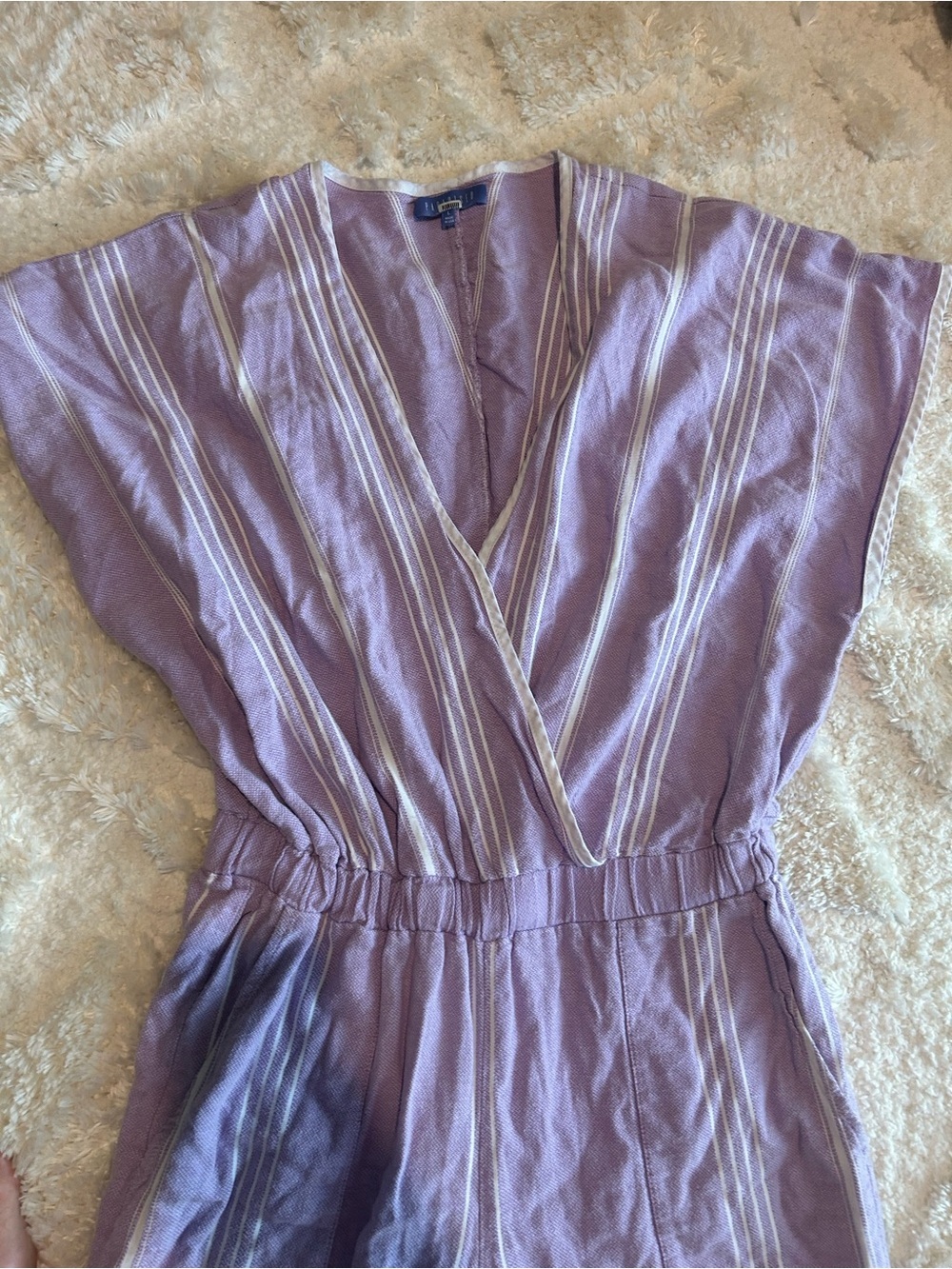 Paradised - Merri Jumpsuit, Striped V-Neck - Picture 5 of 9